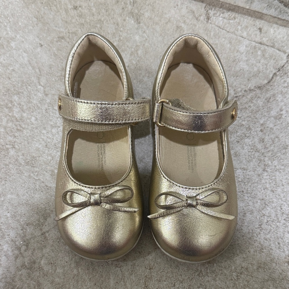 Naturino Gold Kids Mary Jane Shoes